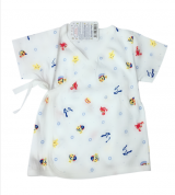 Áo sơ sinh tay ngắn cá đại dương IQ Baby